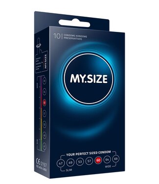 My.Size MY.SIZE Pro 60 mm Condooms - 10 stuks
