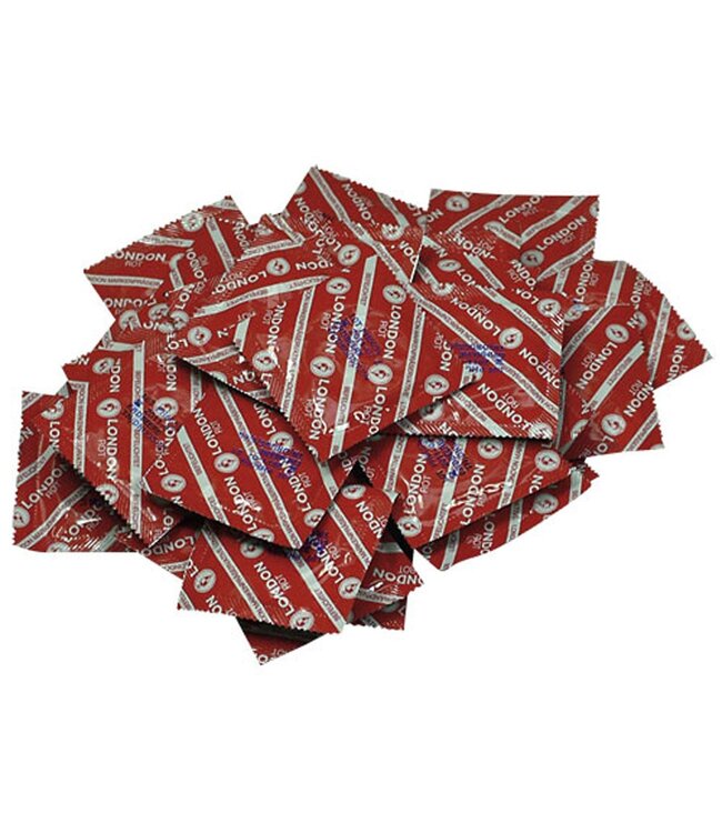 London Durex London Red Aardbei Smaak Condooms - 100 stuks