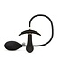 Easytoys Anal Collection Anal Collection - Opblaasbare Buttplug met Pomp 8 cm - Zwart