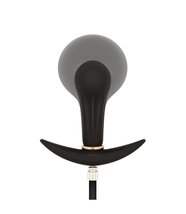 Easytoys Anal Collection Anal Collection - Opblaasbare Buttplug met Pomp 8 cm - Zwart