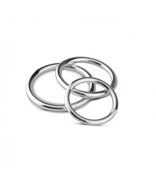 Sinner Gear Unbendable Sinner - Metalen Cock- En Balring Set