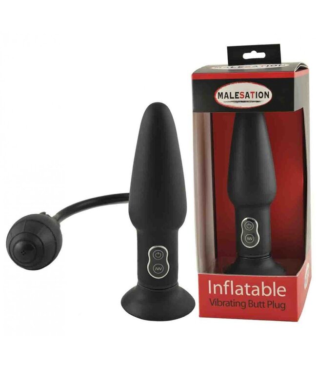 Malesation Inflatable Butt Plug With Vibration