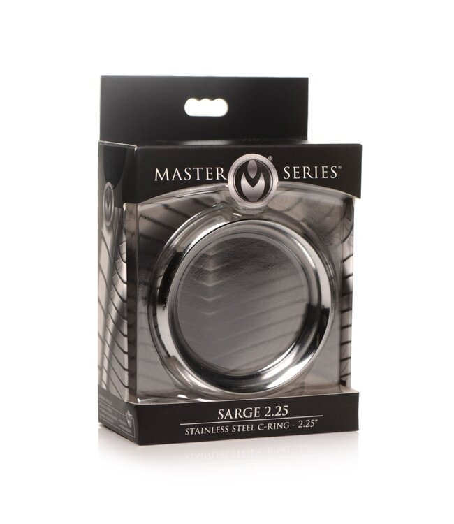 XR Brands Sarge - Metalen Cockring - Binnendiameter 57 mm