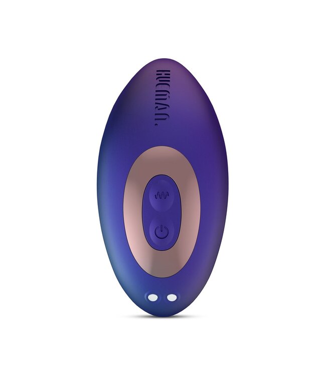 Hueman Hueman - Voyager Vibrerende Butt Plug met Tikfunctie - Paars