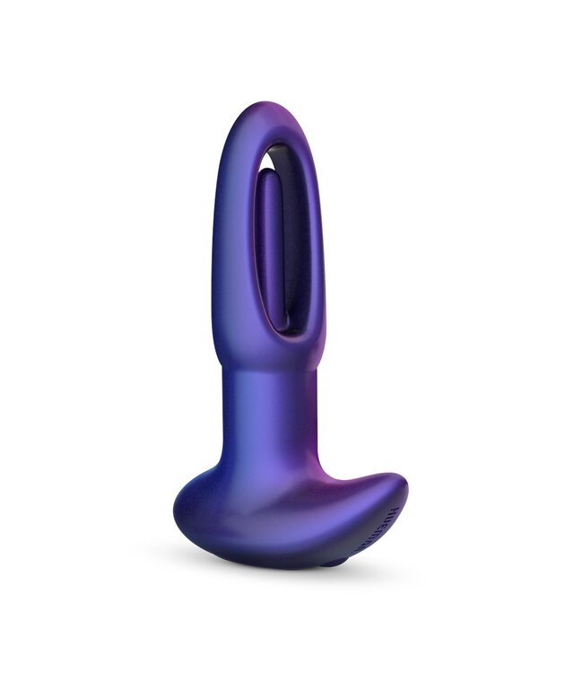 Hueman Hueman - Voyager Vibrerende Butt Plug met Tikfunctie - Paars