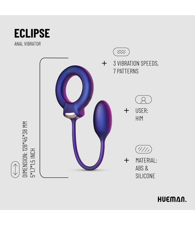 Hueman Hueman - Cockring met Anaal Bal