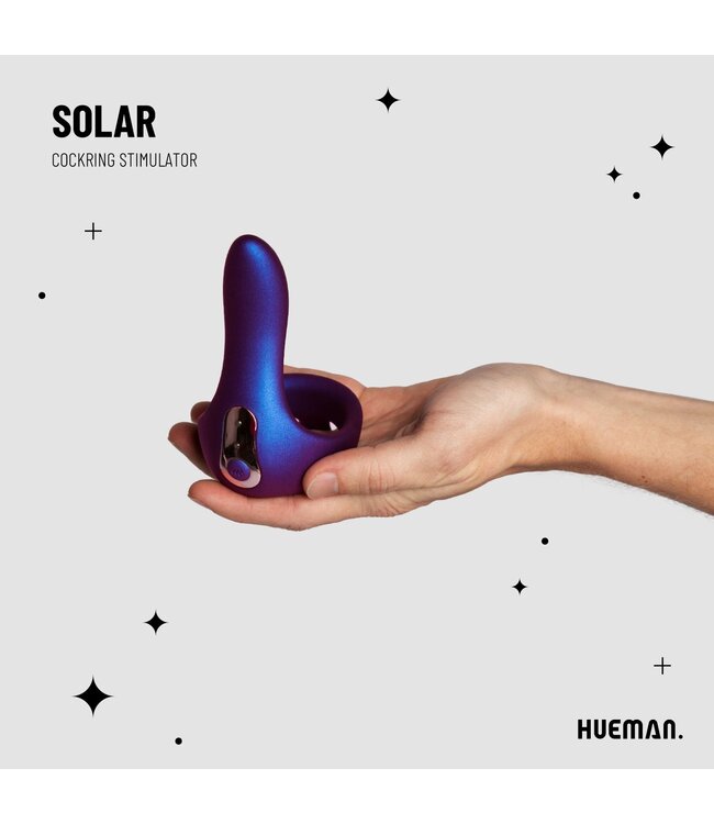 Hueman Hueman - Vibrerende Strap-on Cockring