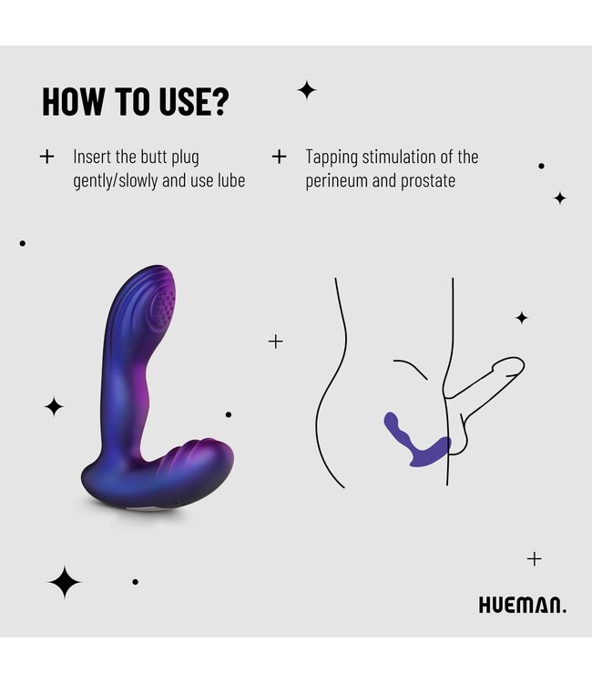 Hueman Hueman - Tappende Buttplug