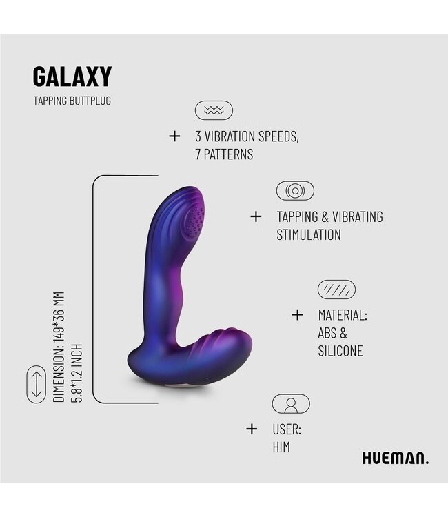 Hueman Hueman - Tappende Buttplug