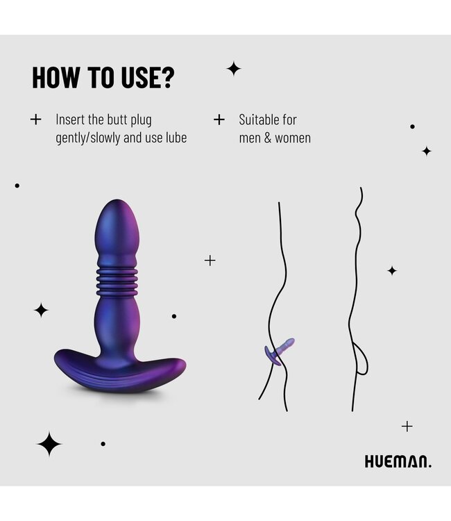 Hueman Hueman - Stotende Buttplug