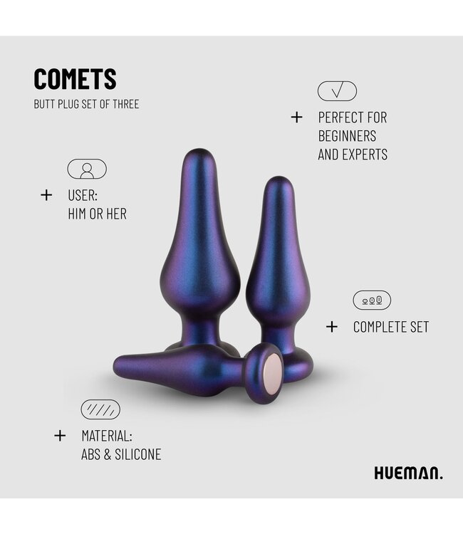 Hueman Hueman - Comets Buttplug Set