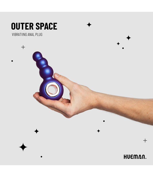 Hueman Hueman - Outer Space Vibrerende Buttplug