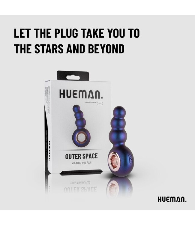 Hueman Hueman - Outer Space Vibrerende Buttplug
