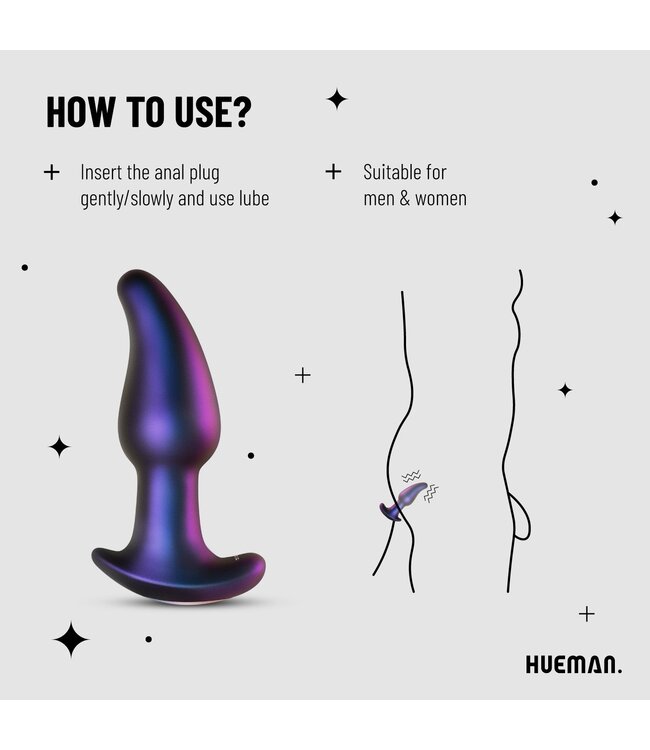 Hueman Hueman - Asteroid Rimmende Anaal Plug