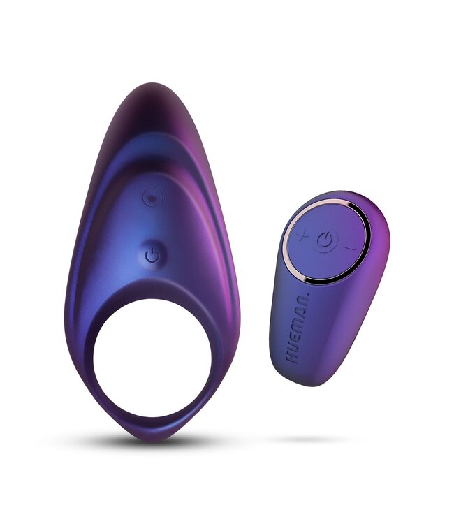 Hueman Hueman - Neptune Vibrerende Cockring + Afstandsbediening