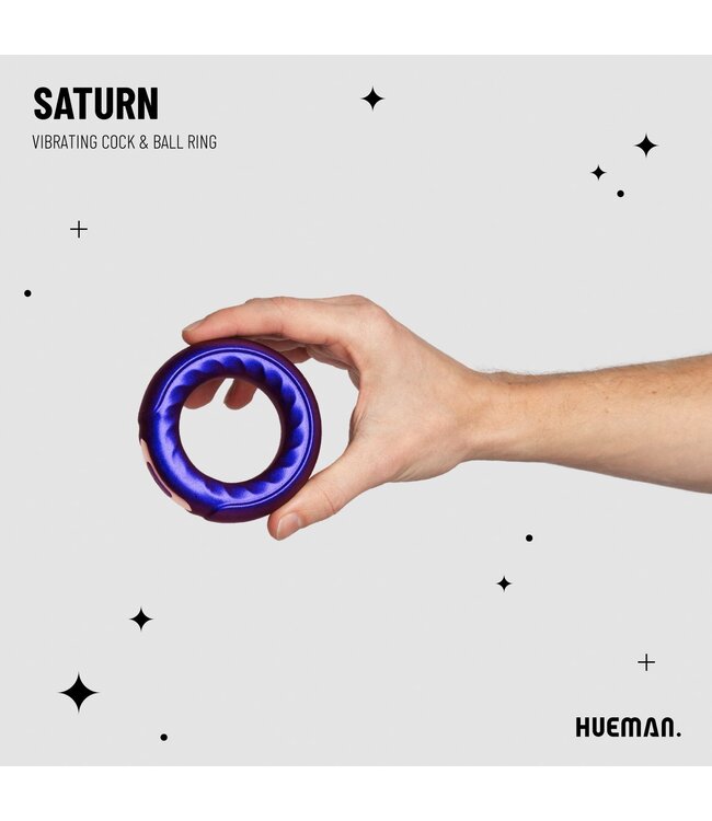 Hueman Hueman - Saturn Vibrerende Cock/Ball Ring