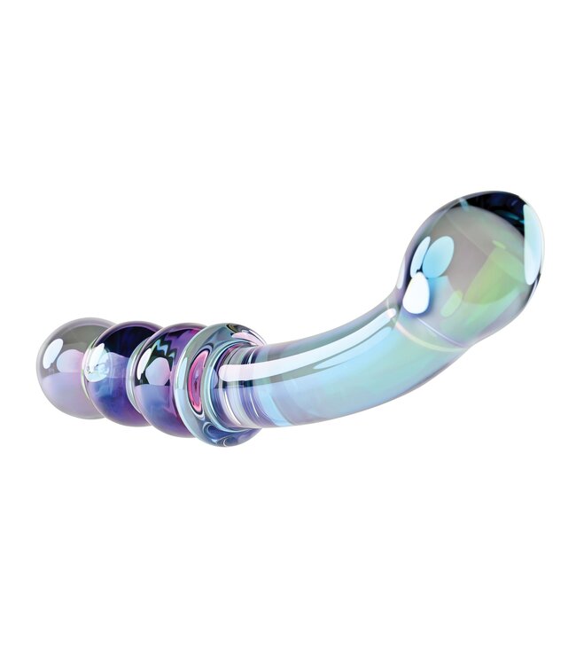 Gender X Evolved - Shiny Galaxy Glazen Dildo