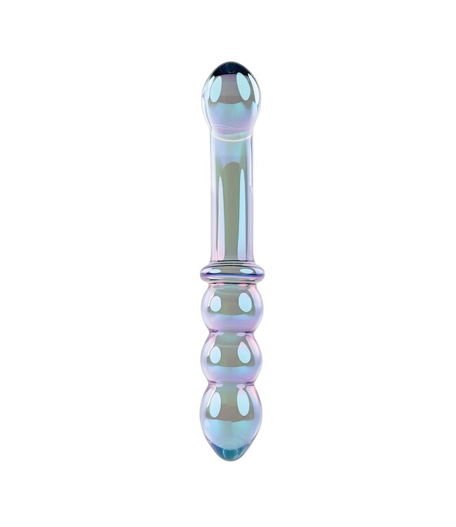 Gender X Evolved - Shiny Galaxy Glazen Dildo
