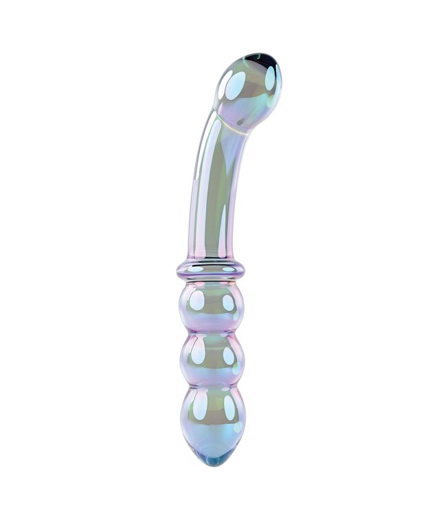 Gender X Evolved - Shiny Galaxy Glazen Dildo