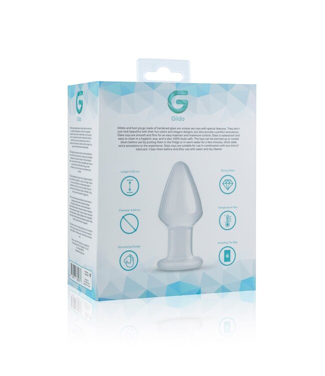 Gildo Glazen Buttplug No. 25