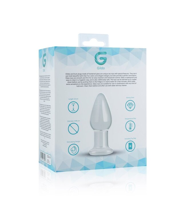 Gildo Glazen Buttplug No. 24