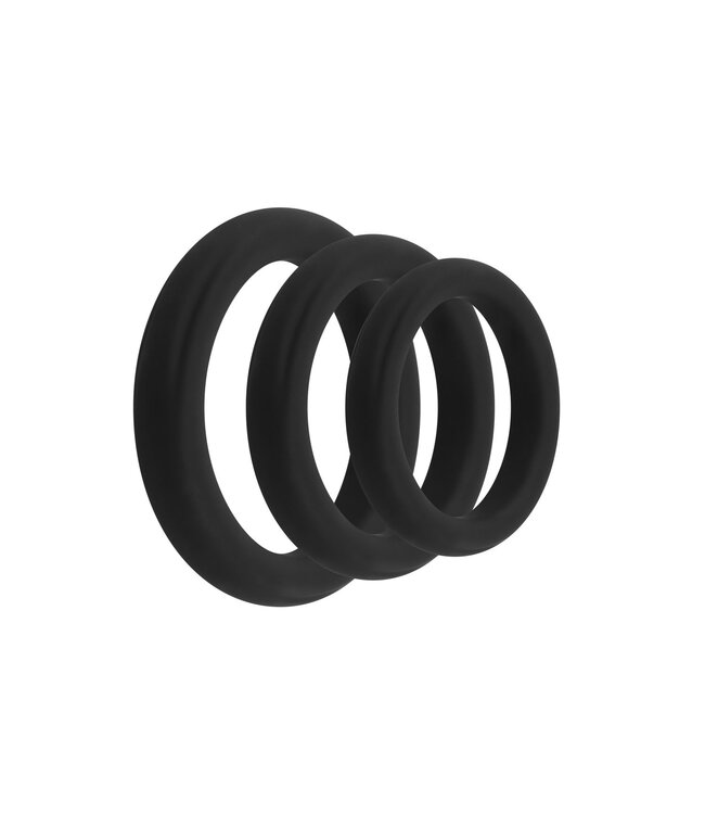 Easytoys Men Only Siliconen Set Cockringen In 3 Afmetingen