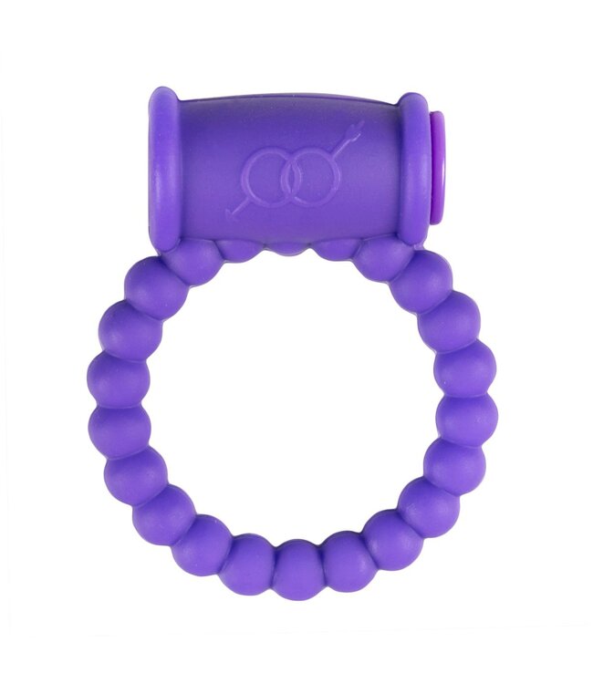Easytoys Online Only Cockring Met Vibrator - Paars