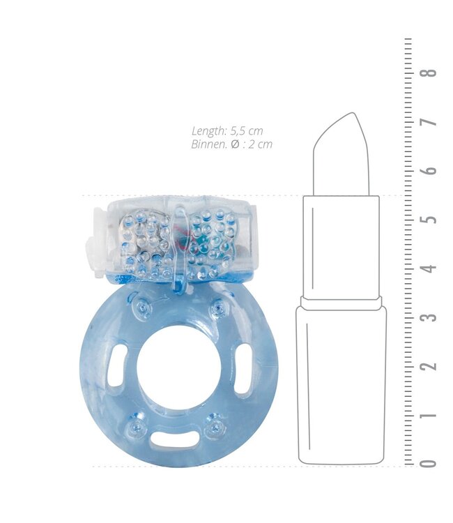Easytoys Online Only Vibrerende Cockring Met Genopte Clitorisstimulator