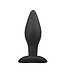 Easytoys Anal Collection Medium Zwarte Siliconen Buttplug