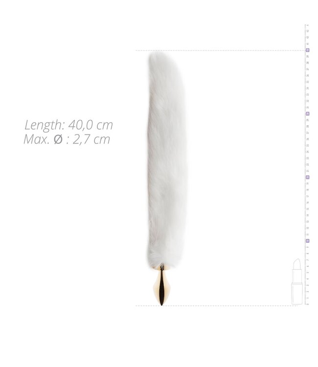 Easytoys Fetish Collection Easytoys Fetish - Buttplug – Witte Vossenstaart