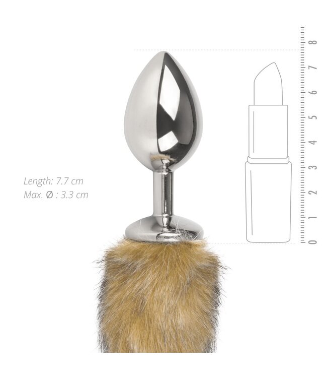 Easytoys Fetish Collection Easytoys Fetish - Vossenstaart buttplug M - Gestreept