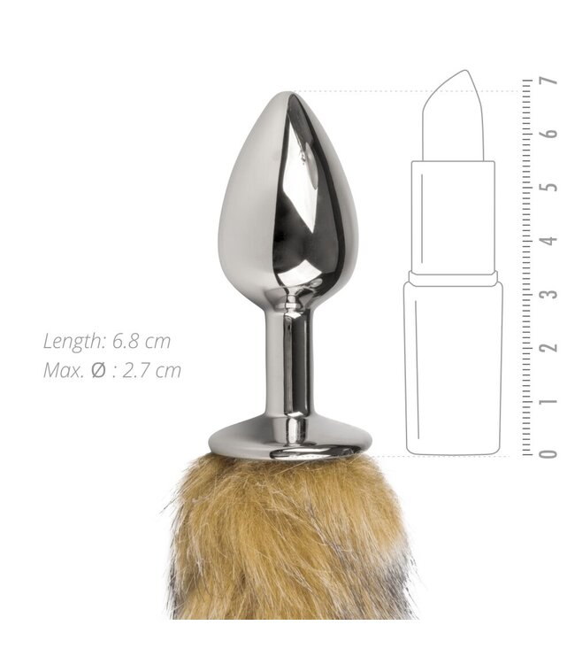 Easytoys Fetish Collection Easytoys Fetish - Buttplug – Bruine Vossenstaart
