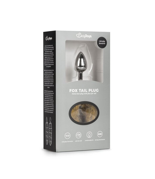 Easytoys Fetish Collection Easytoys Fetish - Buttplug – Bruine Vossenstaart