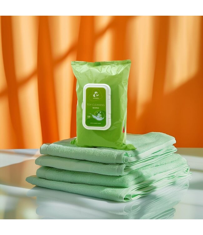 EasyGlide EasyGlide Toy Cleaning Doekjes - 100 doekjes