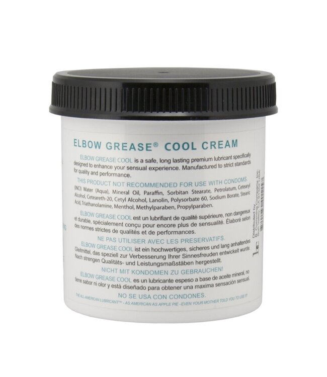 Elbow Grease Elbow Grease - Cool Cream Jar - 443 ml