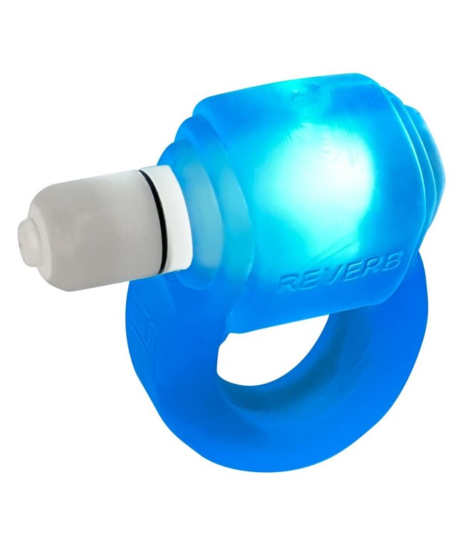 Oxballs Oxballs - Glowdick Cockring With Led Blue Ice
