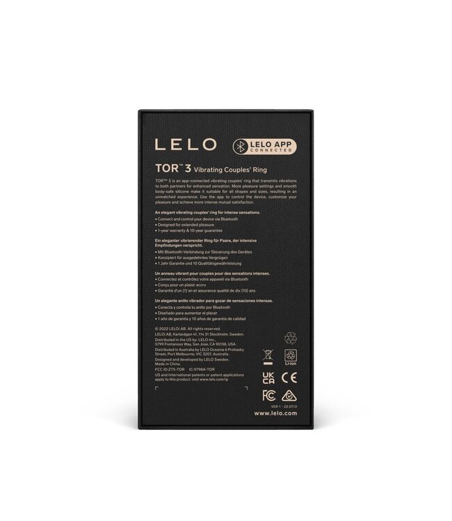 LELO LELO - TOR 3 - Basis Blauw