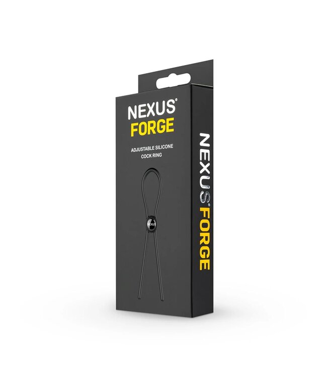 Nexus Nexus Forge - Verstelbare Penisring - Zwart