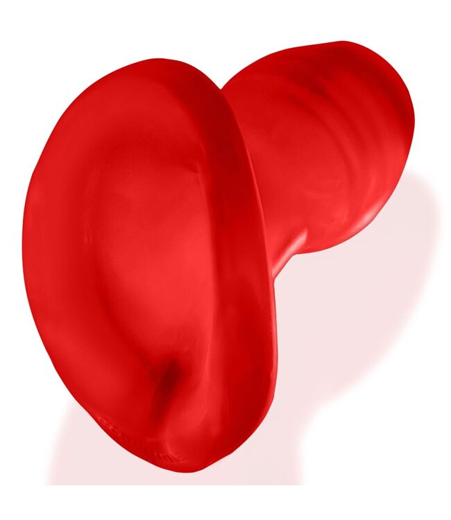 Oxballs Oxballs - Glowhole-2 Hollow Buttplug with Led Insert Red Morph Large