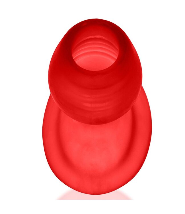 Oxballs Oxballs - Glowhole-2 Hollow Buttplug with Led Insert Red Morph Large