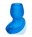 Oxballs Oxballs - Glowhole-2 Hollow Buttplug with Led Insert Blue Morph Large