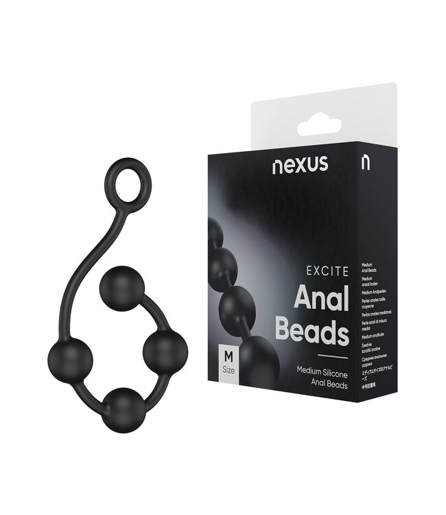 Nexus Nexus - Excite Siliconen Anaal kralen - Medium
