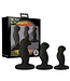 Nexus Nexus - G-Play Trio Plus Unisex Vibrator Pack - S/M/L - Zwart
