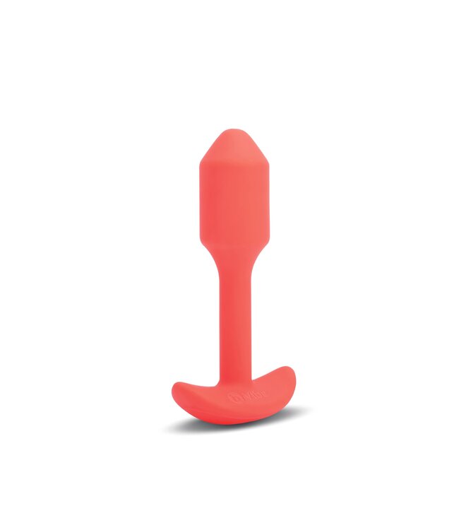 b-Vibe B-Vibe - Vibrerende Snug Plug 1 (S) Oranje