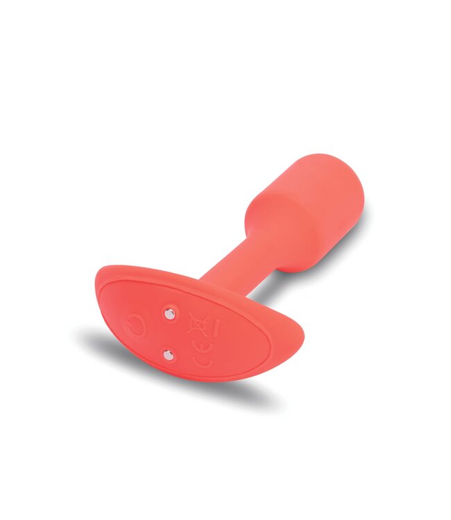 b-Vibe B-Vibe - Vibrerende Snug Plug 1 (S) Oranje
