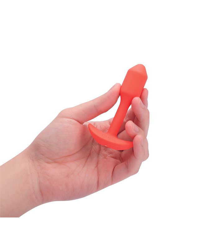 b-Vibe B-Vibe - Vibrerende Snug Plug 1 (S) Oranje