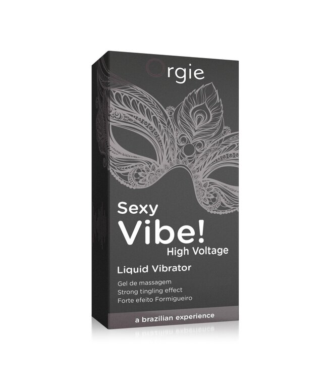 Orgie Orgie - Sexy Vibe! High Voltage Liquid Vibrator - 15 ml
