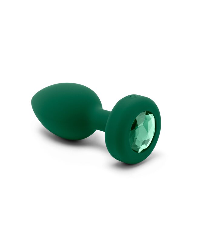 b-Vibe B-Vibe - Vibrerende Juwelen Plug M/L Groen