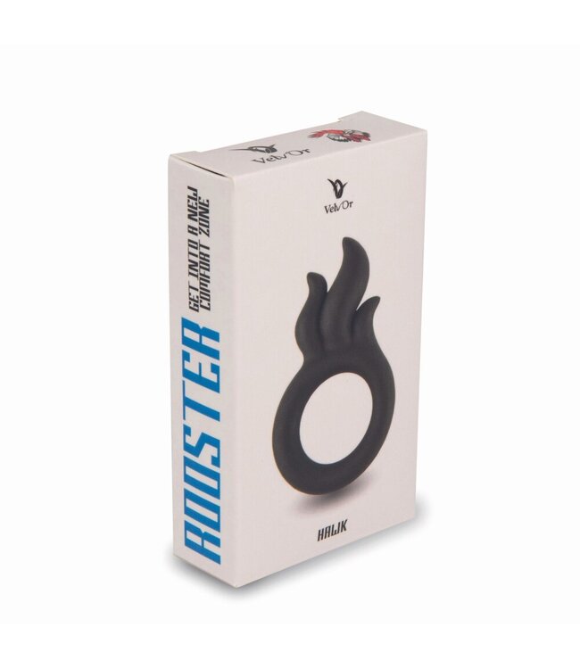 Velv'Or Velv'Or - Rooster Hawk Flaming Crest Cock Ring