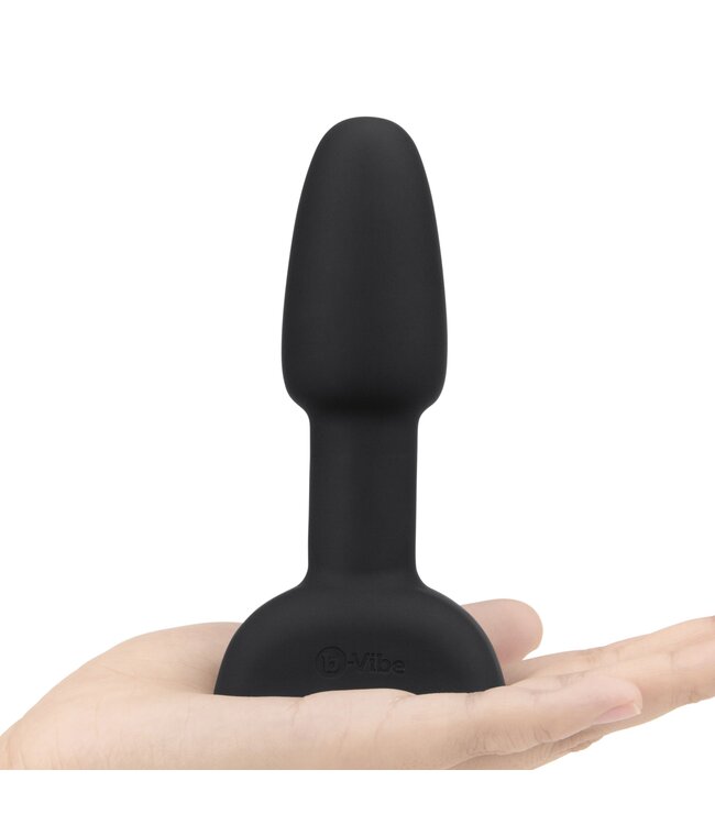b-Vibe B-Vibe - Rimming Petite Remote Control Plug Zwart